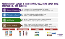 Clif Bar acquired by Mondelez $2.9 billion