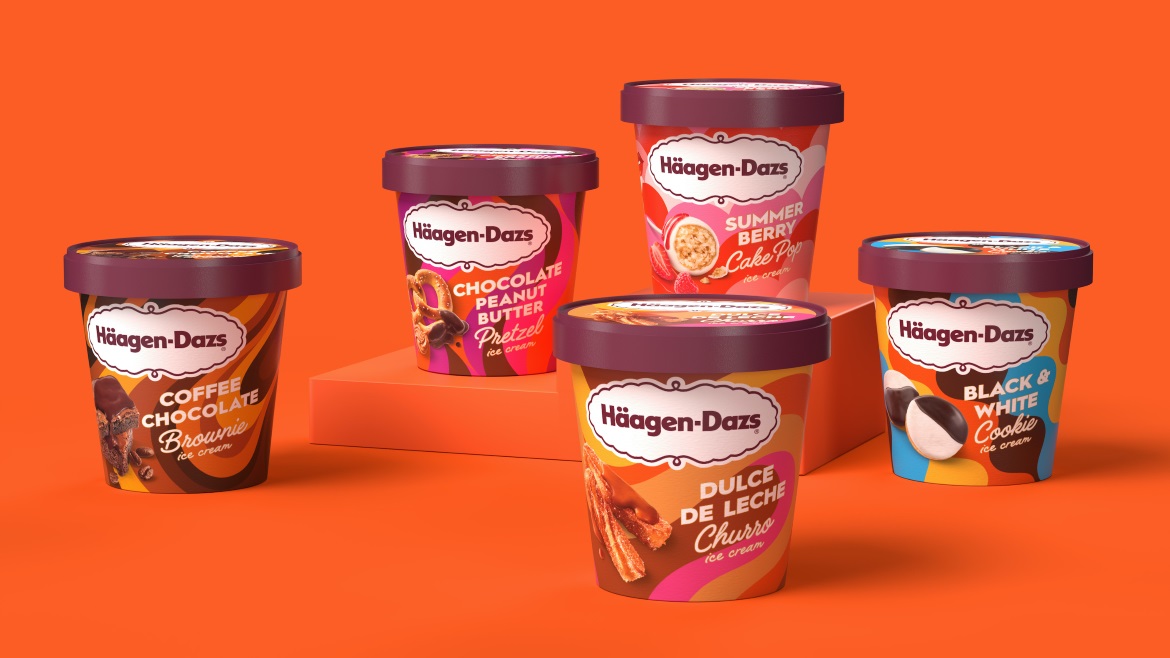 Häagen-Dazs® Cools Off Ice New Engineering Sweets Cream Summer City Heat Food with Collection the 