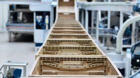 Image of a production line in a food manufacturing plant.