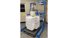 Automated Flexible Conveyor's bulk bag filling station