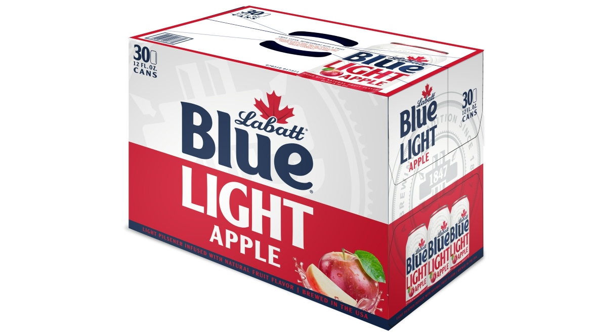 Labatt Introduces Blue Light Apple | Food Engineering
