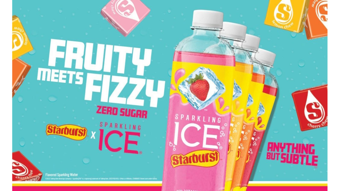 Sparkling Ice Introduce STARBURST Candy in New Zero-Sugar Beverage ...