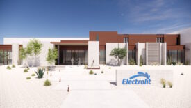 A rendering of Electrolit's new Waco facility