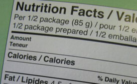 New database to contain nutritional details of more than 80,000 name brand products