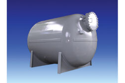 Horizontal storage tank