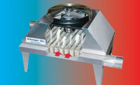 Conveyor heat exchangers