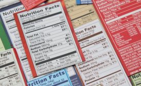 nutrition facts labels