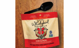 Whirlybird Granola packaging