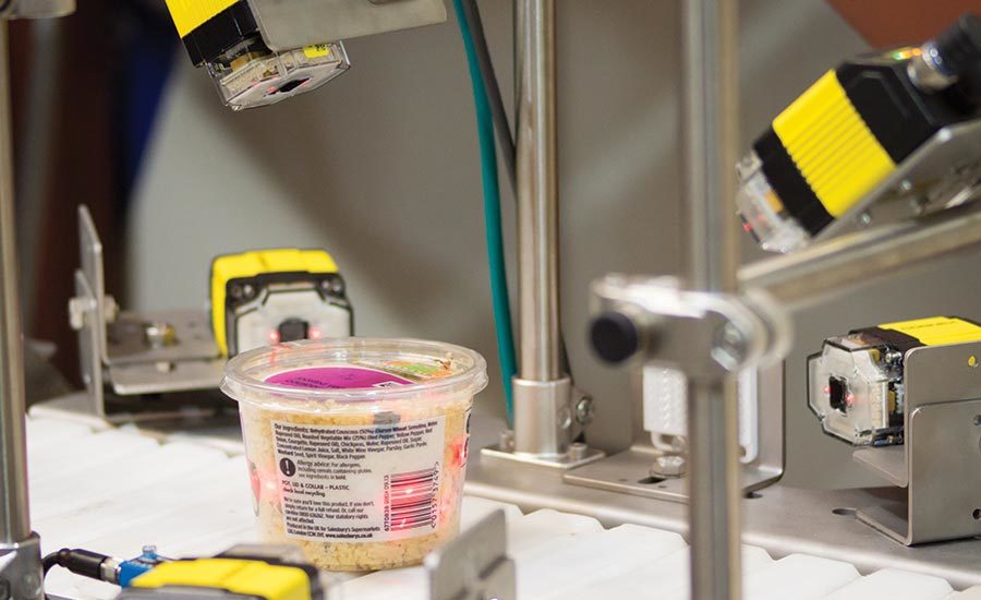 Deep UV Light and Cameras Used to Inspect Potato Chip Containers