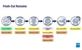 track and trace for fresh-cut romaine lettuce