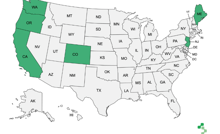 Only six states have EPR laws in place