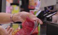 Barcode scanning in grocery store