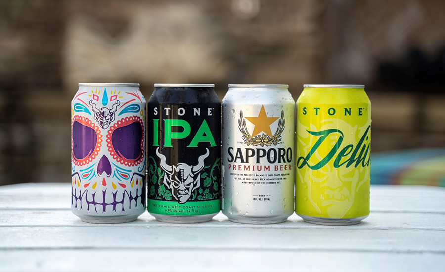 Sapporo Stone beers 