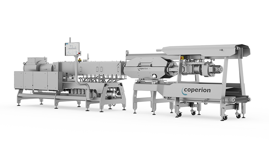 Coperion ZSK extruding system and MEGAtex R90