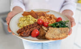 Plate of food