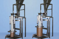 drum filler system material transfer