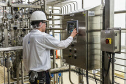 chaobani separation room man working factory