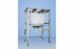 material transfer material master bulk bag portable bag discharging station