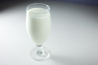 Glass of milk