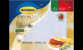 recalled Butterball ground turkey