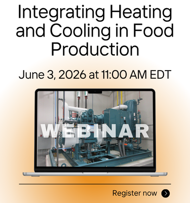 June 3 Webinar: Integrating Heating and Colling in Food Production